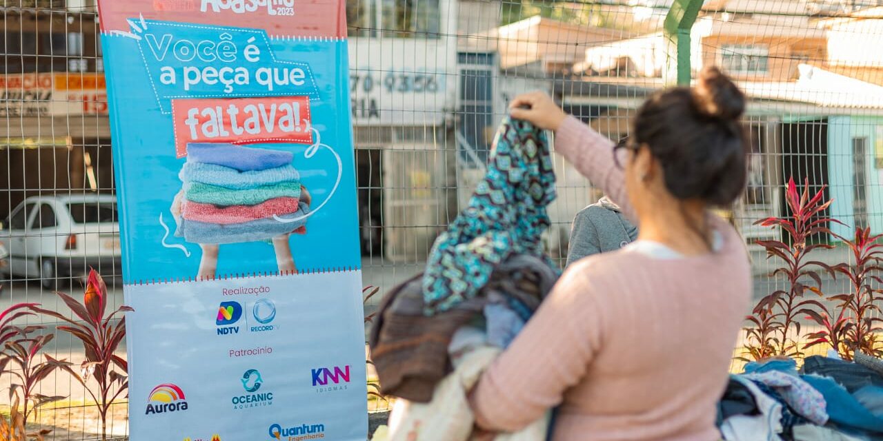 Agradecimento: Campanha do Agasalho